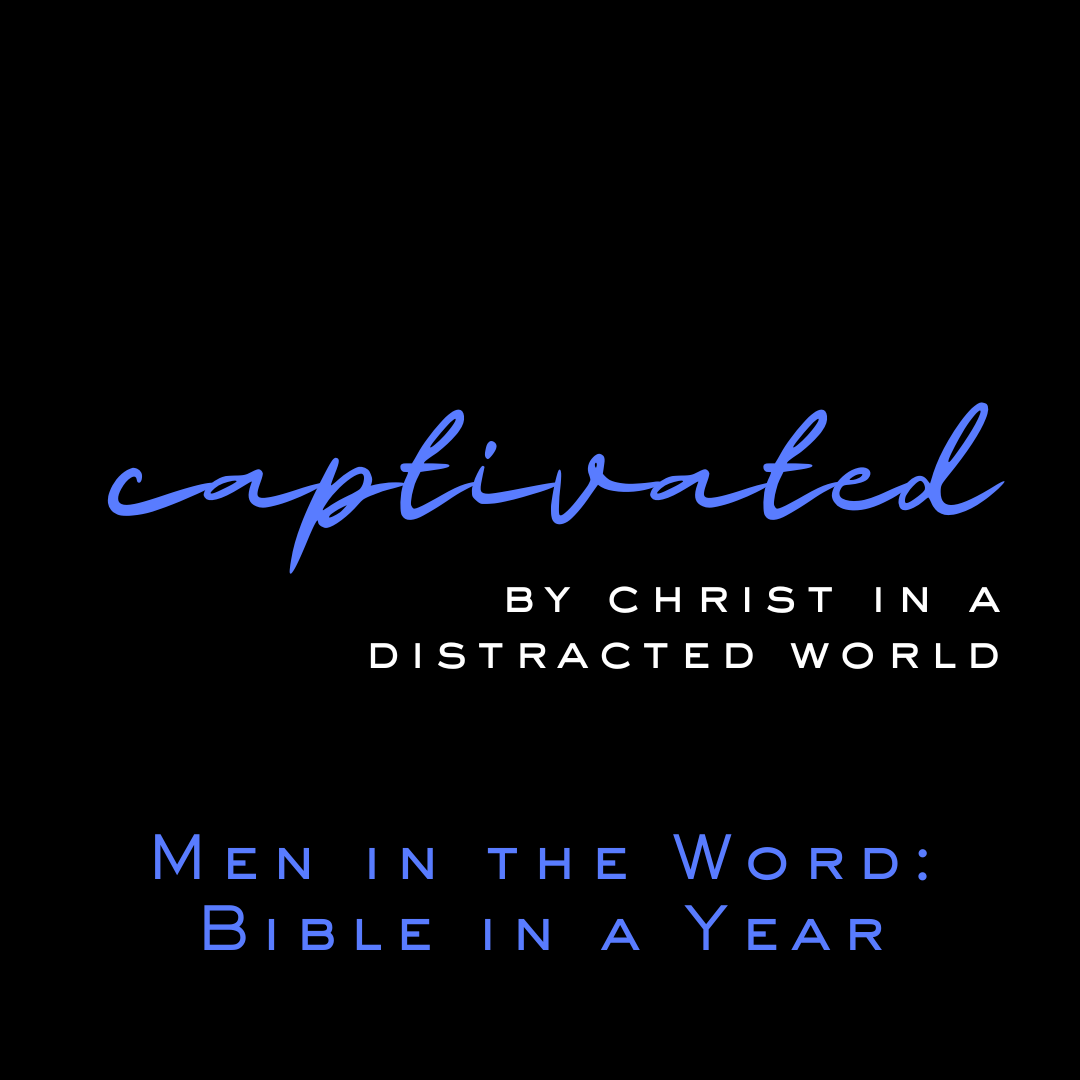 Featured image for “Men’s Ministry: Men in the Word- Bible in a Year”