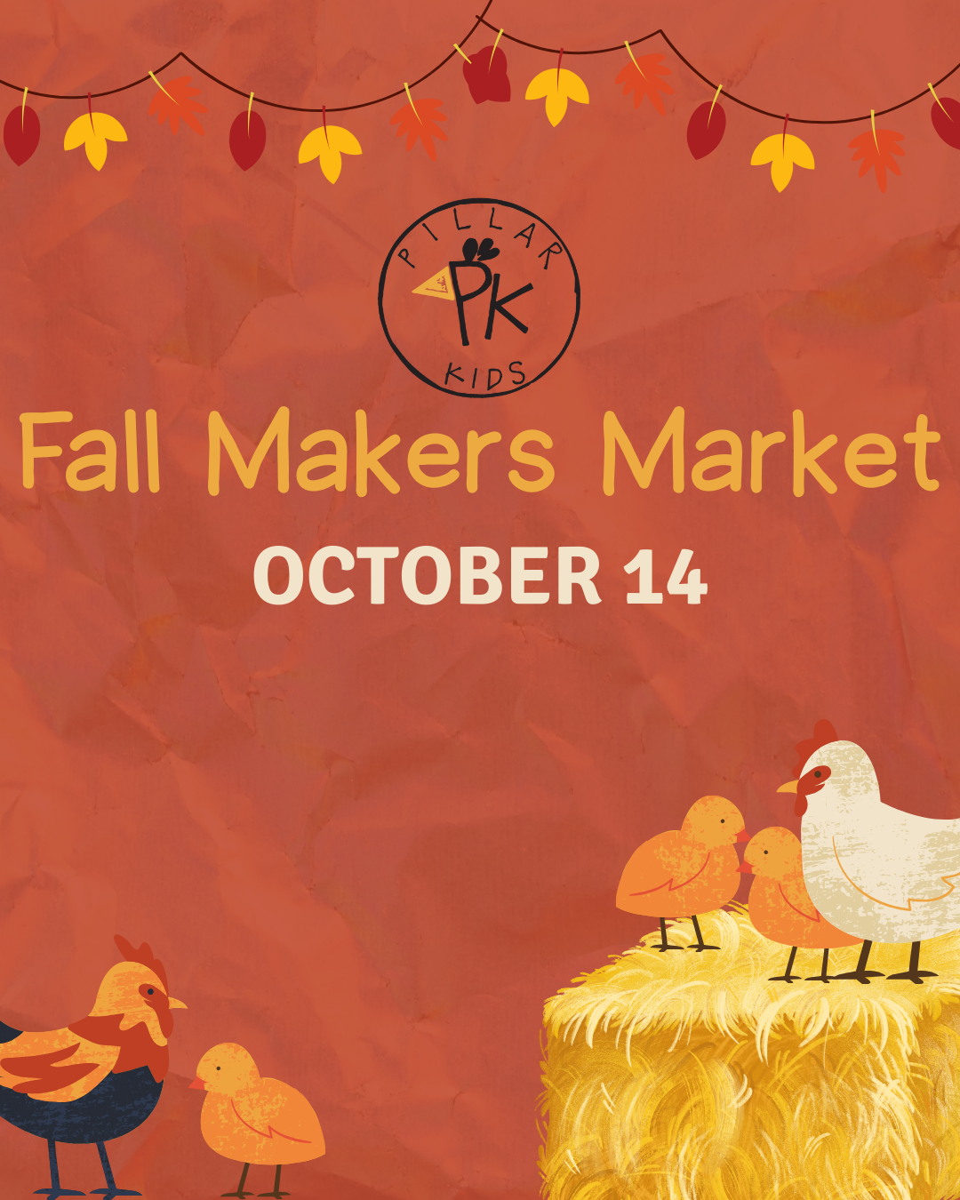 Featured image for “Kids Fall Makers Market- October 14”