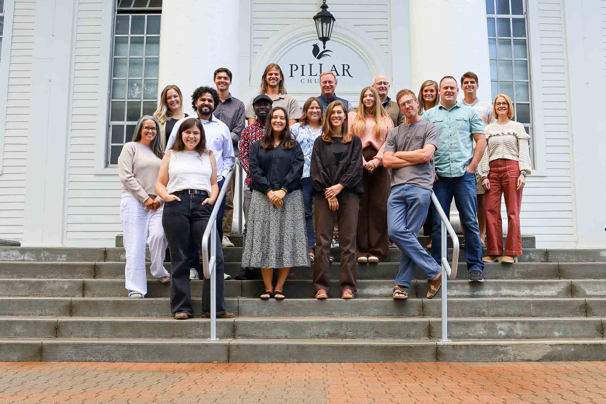 The Pillar Church staff together