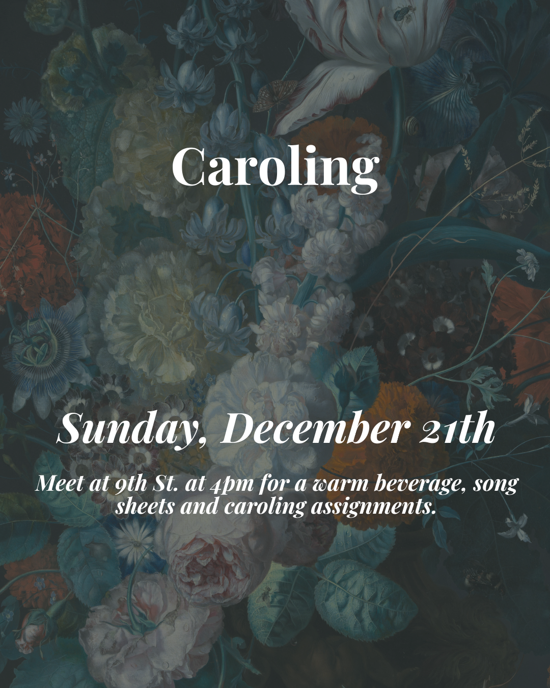Featured image for “Caroling- December 21”
