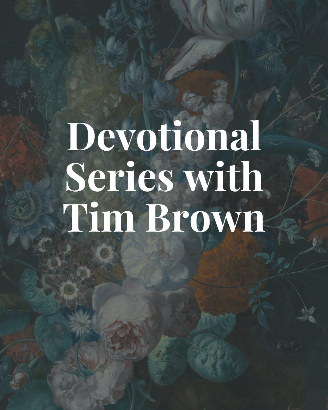 Featured image for “Devotional Series with Tim Brown”