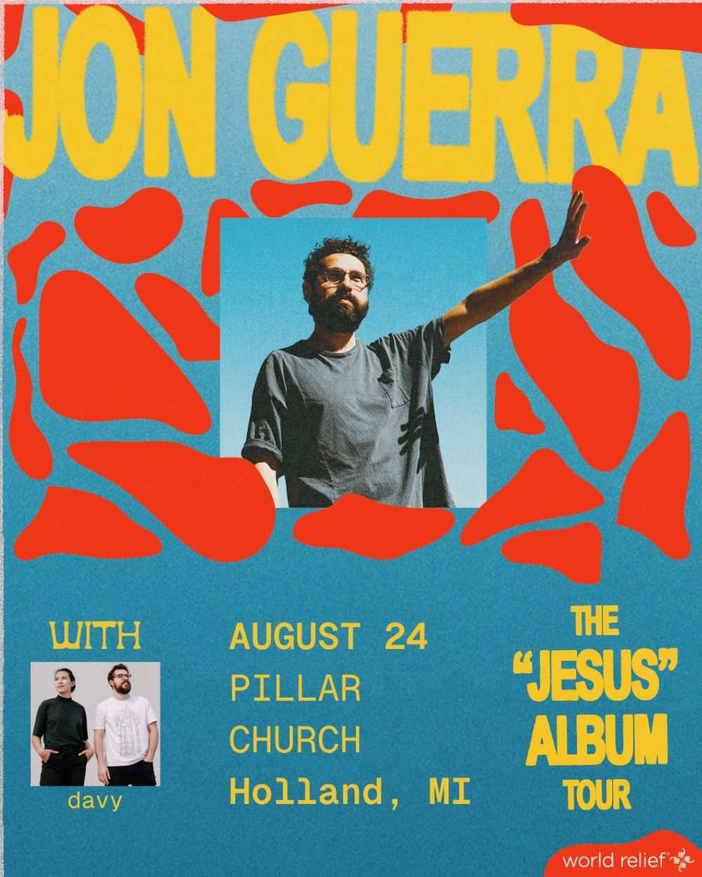 Featured image for “Jon Guerra Concert Coming to Pillar – August 24”